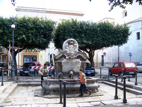 Partinico fontana barocca di Partinico